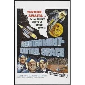  Space Men (1960) 27 x 40 Movie Poster Style A
