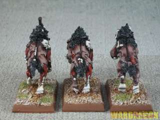 25mm Warhammer WDS painted Vampire Counts Dire Wolves y86  