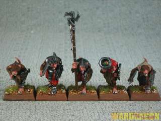 25mm Warhammer WDS Pro painted Skaven Clanrats n46  