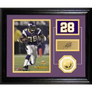  BSS   Adrian Peterson Player Pride Desk Top Photo Mint 