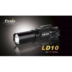 Fenix LD10 (R4) Variable Output LED Flashlight, Strobing, 132 Max 