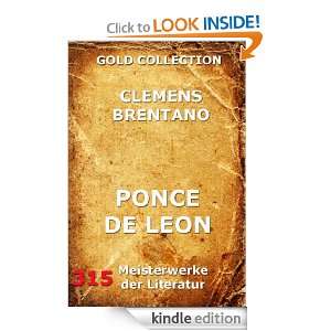 Ponce de Leon (Kommentierte Gold Collection) (German Edition): Clemens 