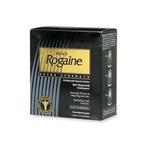  Mens,Rogaine Ex Stren Hair Regrowth Treatment 3PksX2Oz 