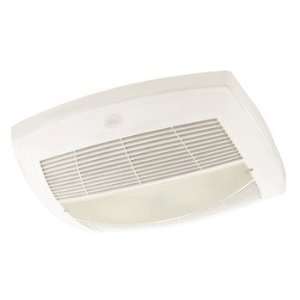   Quiet White Bathroom Fan with Light & Night Light: Home Improvement
