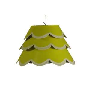  Chartreuse Flounce Chandelier Shade: Home Improvement