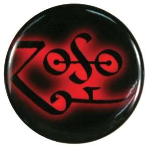 Led Zeppelin   Zoso Symbol Button Magnet:  Home & Kitchen