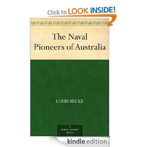 The Naval Pioneers of Australia Louis Becke  Kindle Store