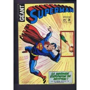  superman geant n° 3: collectif: Books