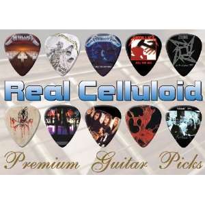  Metallica Premuim Guitar Picks X 10 (CR) Musical 