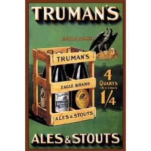  Trumans Ales and Stouts   Poster by Frances Smith (12x18 