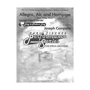    Allegro, Air and Hornpipe from Water Music Musical Instruments