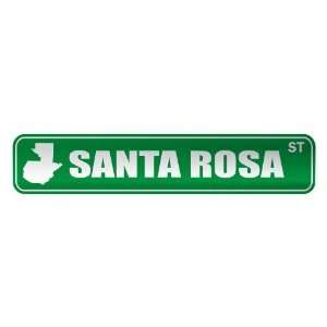     SANTA ROSA ST  STREET SIGN CITY GUATEMALA: Home Improvement