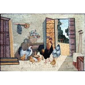   : 40x60 Kitchen Backsplash Marble Mosaic Stone Tile: Home & Kitchen