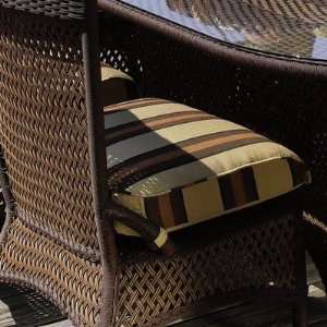   Dining Chair Seat Cushion Fabric: Paltrow: Patio, Lawn & Garden