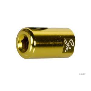  Stolen Nano Peg Chromoly 10mm Gold 35x20mm: Sports 