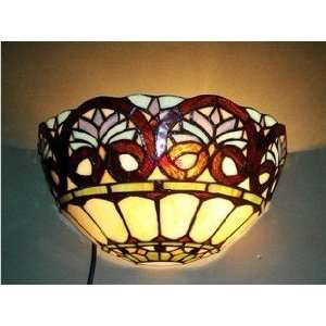   Style Wall Light with Floral Pattern   Warm Light: Home Improvement