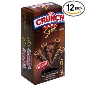 Nestles Crunch Stixx Dark Take Home, 3.65 Ounce Boxes (Pack of 12 