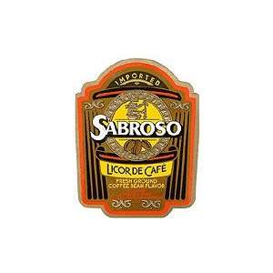  Sabroso Coffee Liqueur 1 Liter: Grocery & Gourmet Food