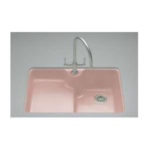 Kohler Carrizo 33x22 Undercounter Double Bowl Kitchen Sink K 6495 1U 
