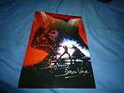 AUTOGRAPH DAVE PROWSE PETER MAYHEW STAR WARS BOOK  