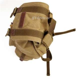 F2002 Canvas DSLR Camera Bag Backpack Rucksack Bag  