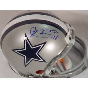  Quincy Carter Autographed Mini Helmet