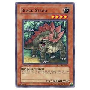   Power of the Duelist Black Stego POTD EN019 Common [Toy] Toys & Games