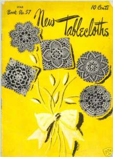 Vintage New Tablecloths   Star Book No.57, 1948  