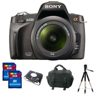 com Sony Alpha A230L 10.2 MP Digital SLR Camera with Super SteadyShot 