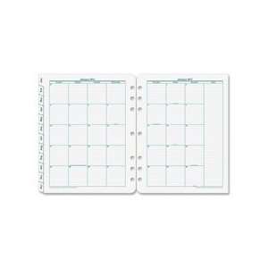  Quality Product By Franklin Covey   2 Page Monthly Tabs 