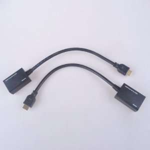   AV Extender HDMI DVI Cat5 Cat 5e/6 UTP Balun Repeater Electronics