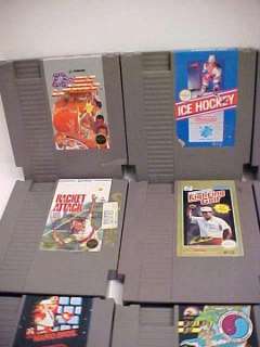 NINTENDO SYSTEM COMPLETE WITH A/C, A/V WIRES, & 15 GAMES TESTED 