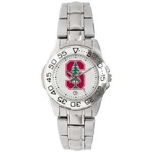 : Stanford Cardinal Ladies Gameday Sport Watch w/Stainless Steel Band 
