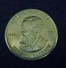 President Benjamin Harrison Brass Medallion US Mint Series   NR