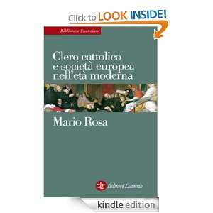 Clero cattolico e società europea nelletà moderna (Biblioteca 