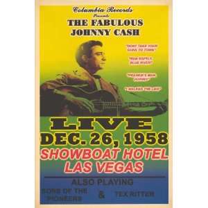   Showboat Hotel Las Vegas, NV (14 x 22 Inches   36cm x 56cm): Home