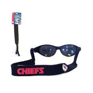  Kansas City Chiefs Neoprene NFL Sunglass Strap: Sports 