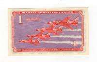Series 681 $1 Military Payment Certificate   CU  