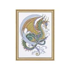  Celestial Dragon Counted Cross Stitch Kit Arts, Crafts 