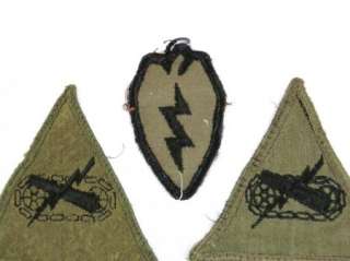   US ARMY Patch 25th Infantry 3rd Inf Spearhead Armor School 8pc  