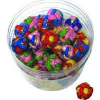 SPARKLY KNOT BALLS CAT TOYS   Lots 2, 5, 10 Sparkly Shiny Lightweight 