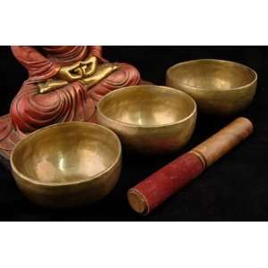   Tibetan HEALING CHAKRA Singing Bowls with Mallet ~ 