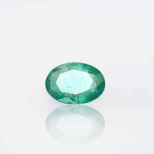  Emerald Oval Facet 0.60ct Natural Gemstone: Jewelry