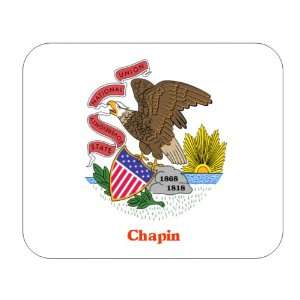  US State Flag   Chapin, Illinois (IL) Mouse Pad 