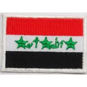 SALE CHEAP 1.1 x 1.7 small Iraq Flag Backpack Clothing Jacket Shirt 