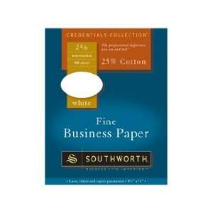  Southworth 25% Cotton Business Paper