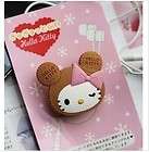 Cute Hello Kitty Wire Cable Organizer 4 Iphone with Back clip TAO 
