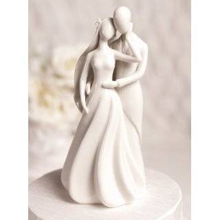 Silhouette of Love Wedding Cake Topper