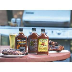Pappys Barbeque Sauces Gift Set   3 Grocery & Gourmet Food
