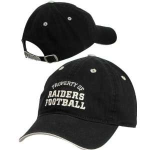  Oakland Raiders Property of Slouch Hat: Sports & Outdoors